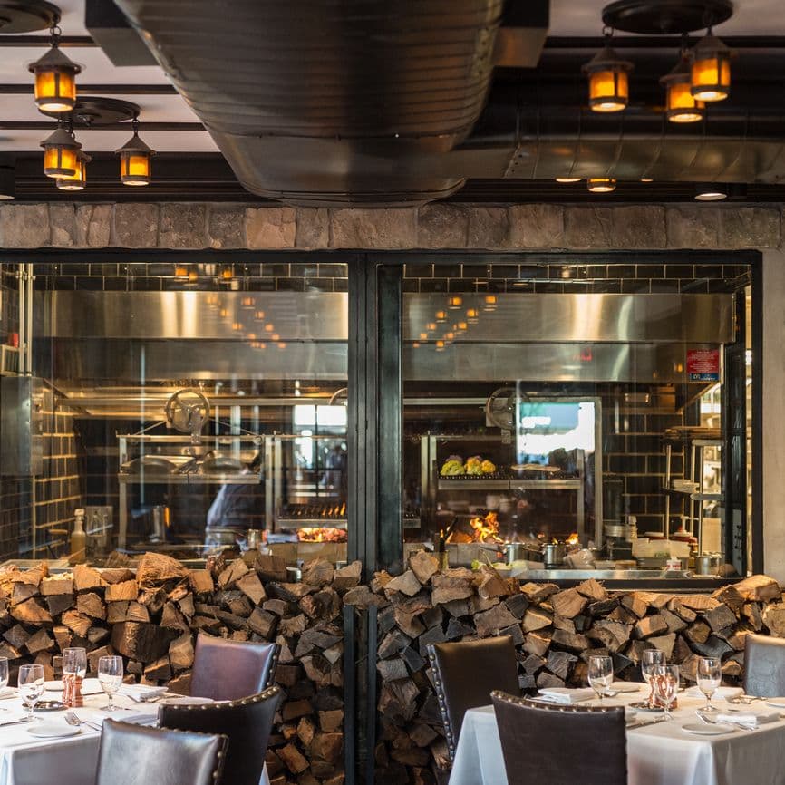 The Grill Room private event space at Addams Tavern