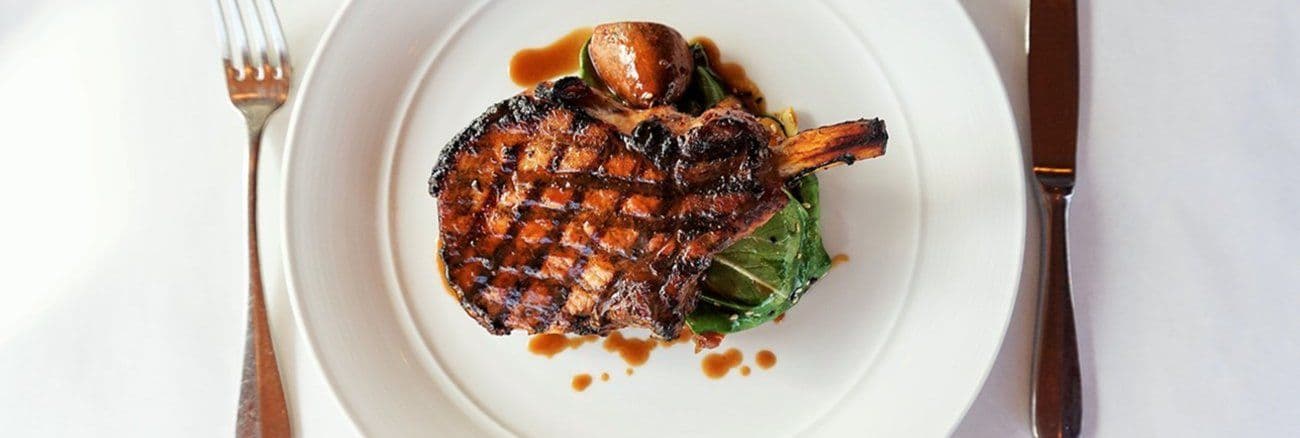Addam Tavern Steak on a plate