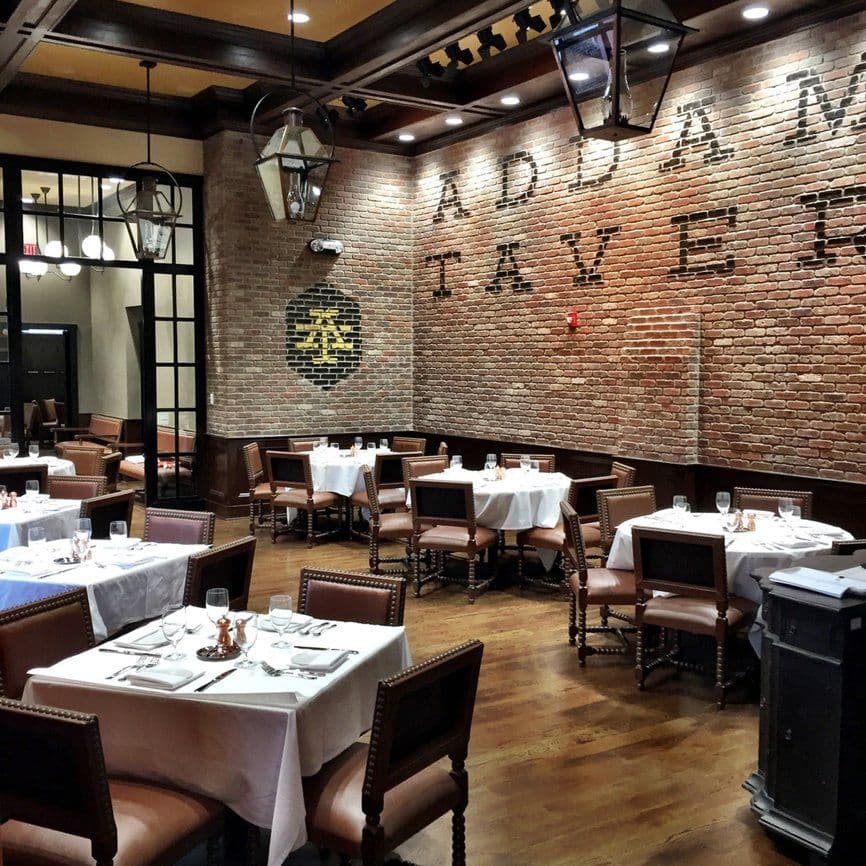 The Addams Room private event space at Addams Tavern